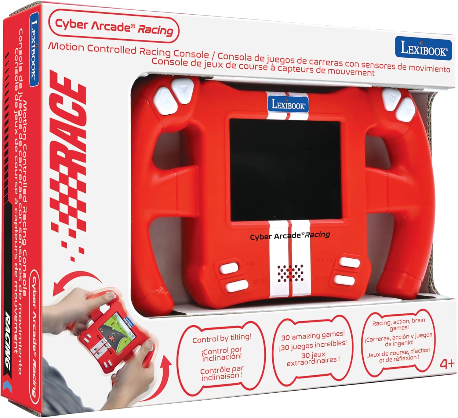 1771421805 102 Lexibook Cyber Arcade Racing Motion Controlled Racing Console 30 Racing.jpg