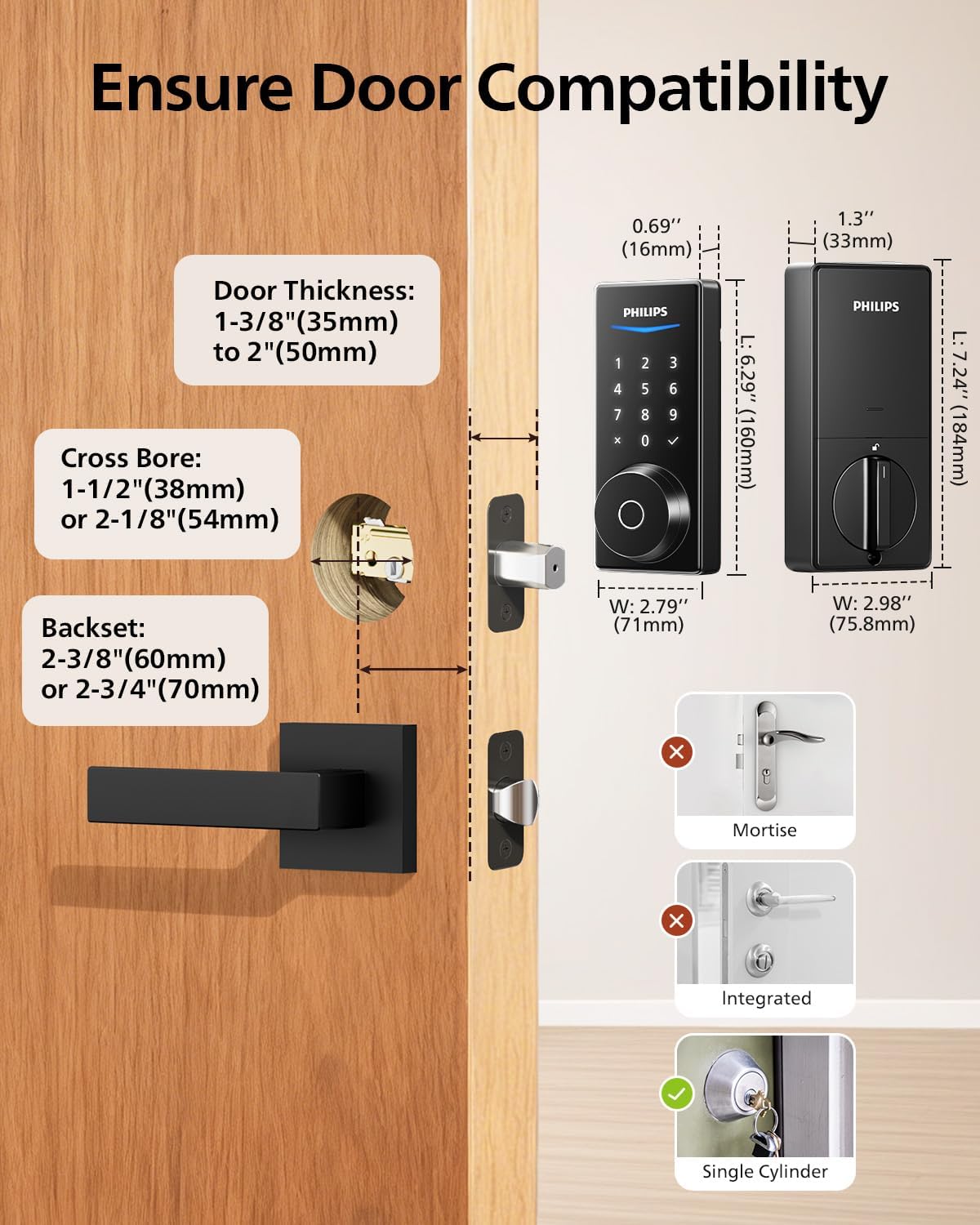 1771680289 106 Philips Built in WiFi Smart Lock Keyless Entry Door Lock with.jpg