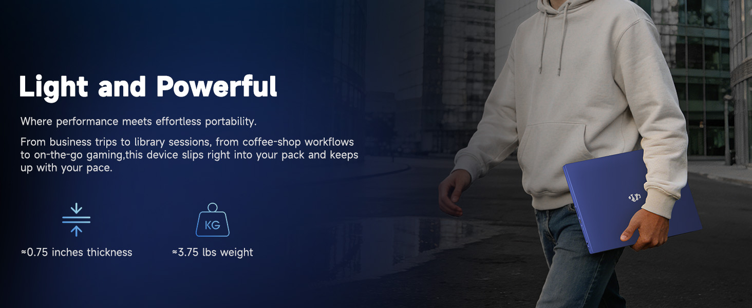 lightweight and portable