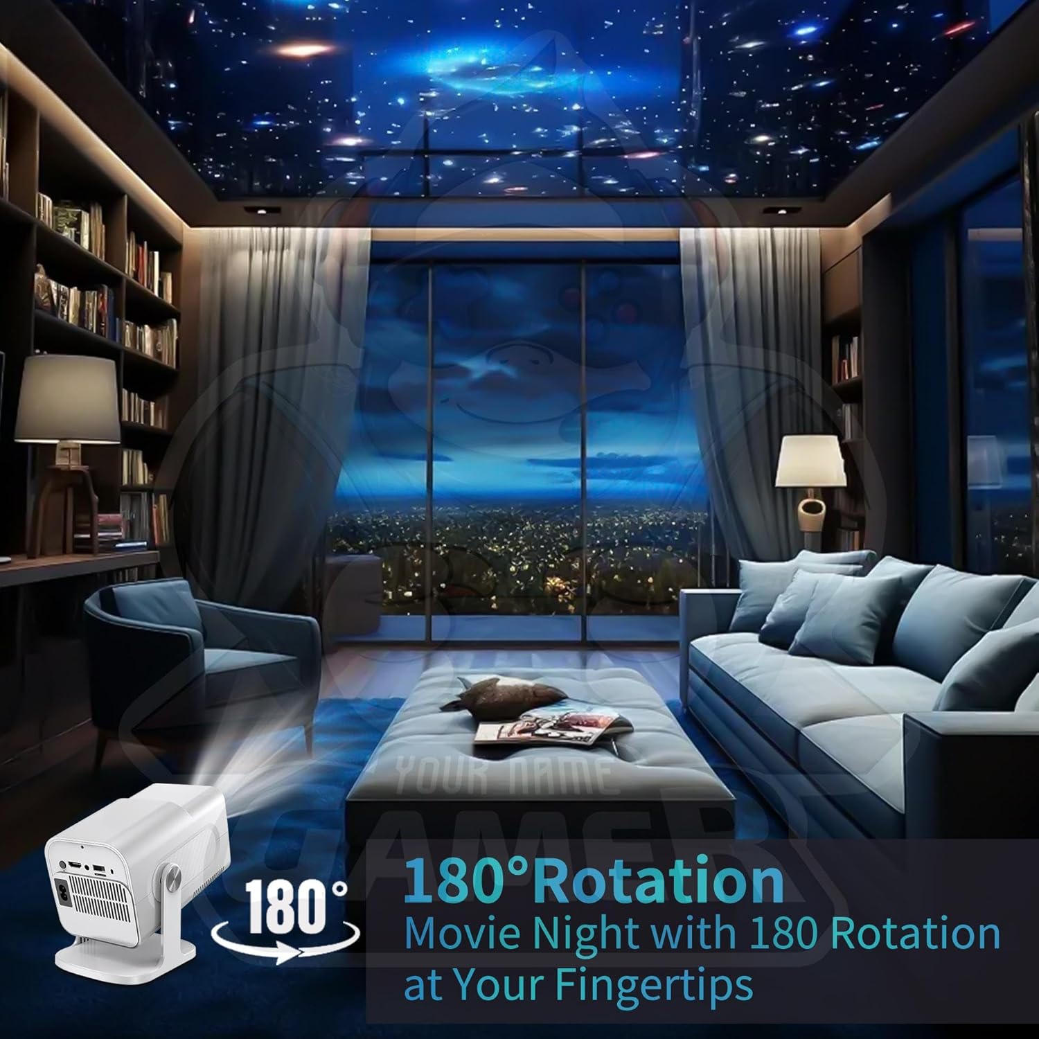 1771806952 805 HCS350 Pro Projector and gameRetro 4K Smart Game Projector 12801080P.jpg