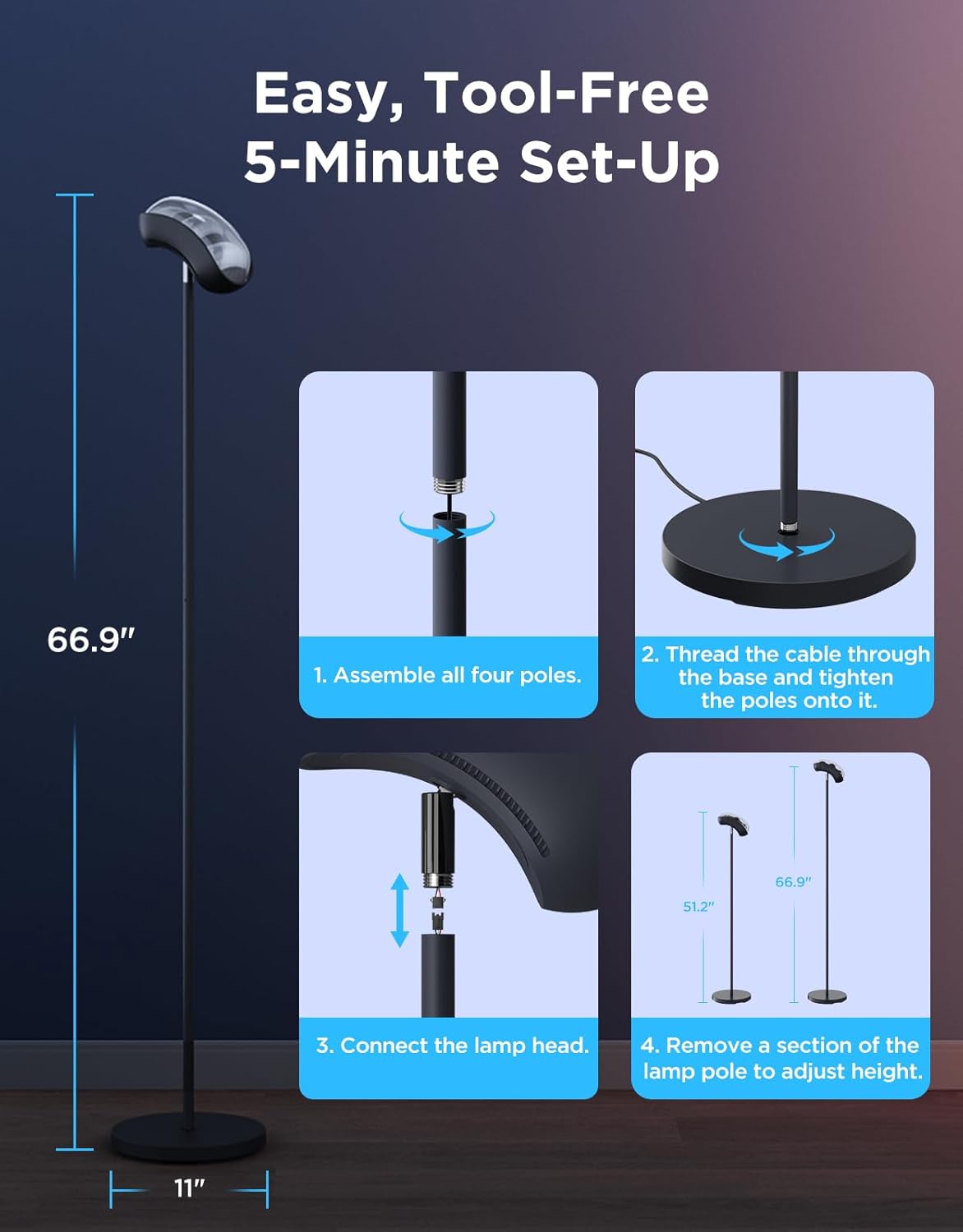 1771979390 270 Govee Torchiere Floor Lamp with Matter Alexa Compatible RGBIC Warm.jpg