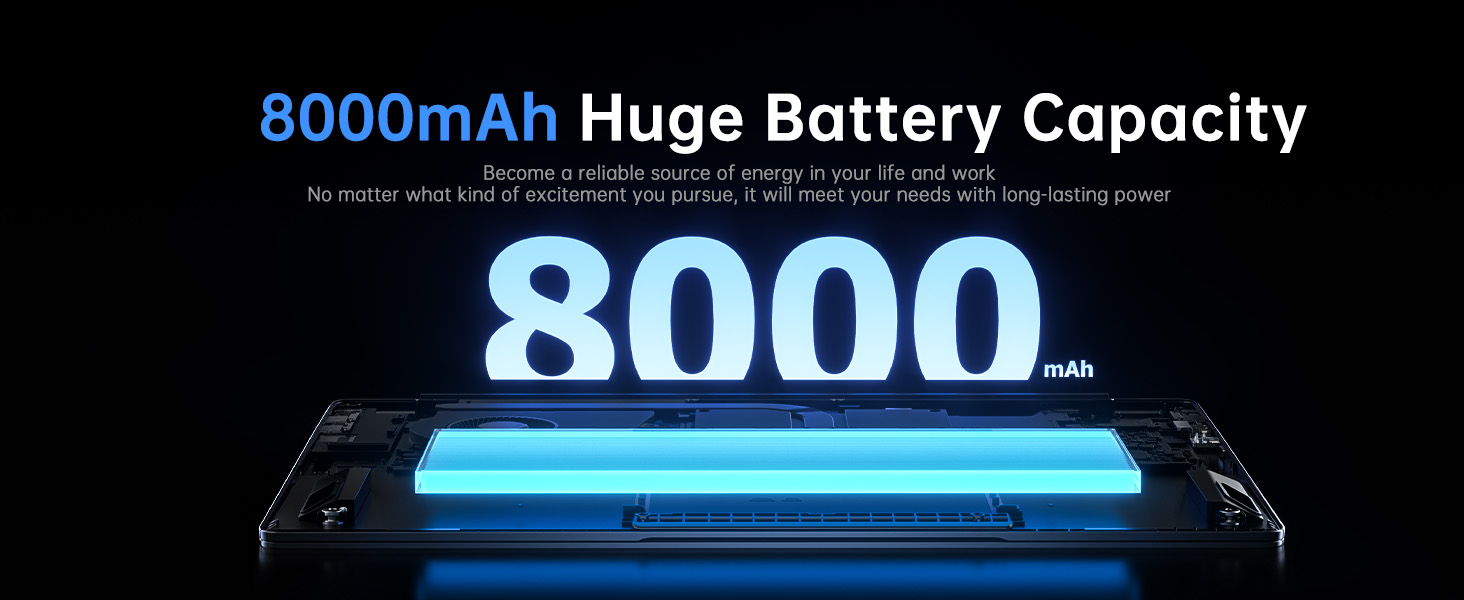 8000 mAh Battery