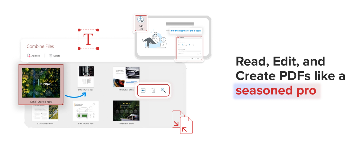 Read, Edit and Create PDFs like seasoned pro