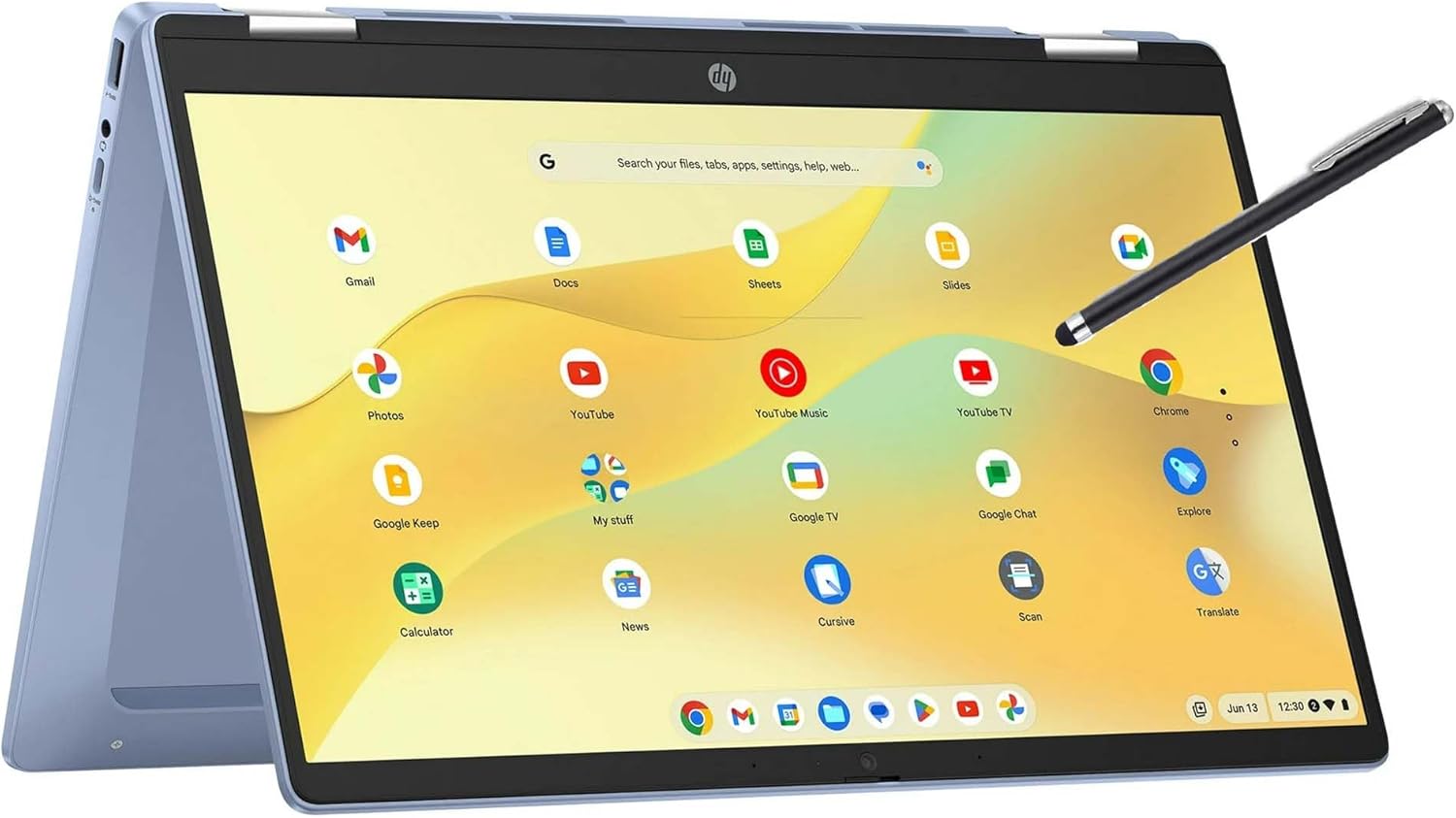 HP Convertible 2 in 1 Chromebook in Blue 14 Touch FHD Intel.jpg