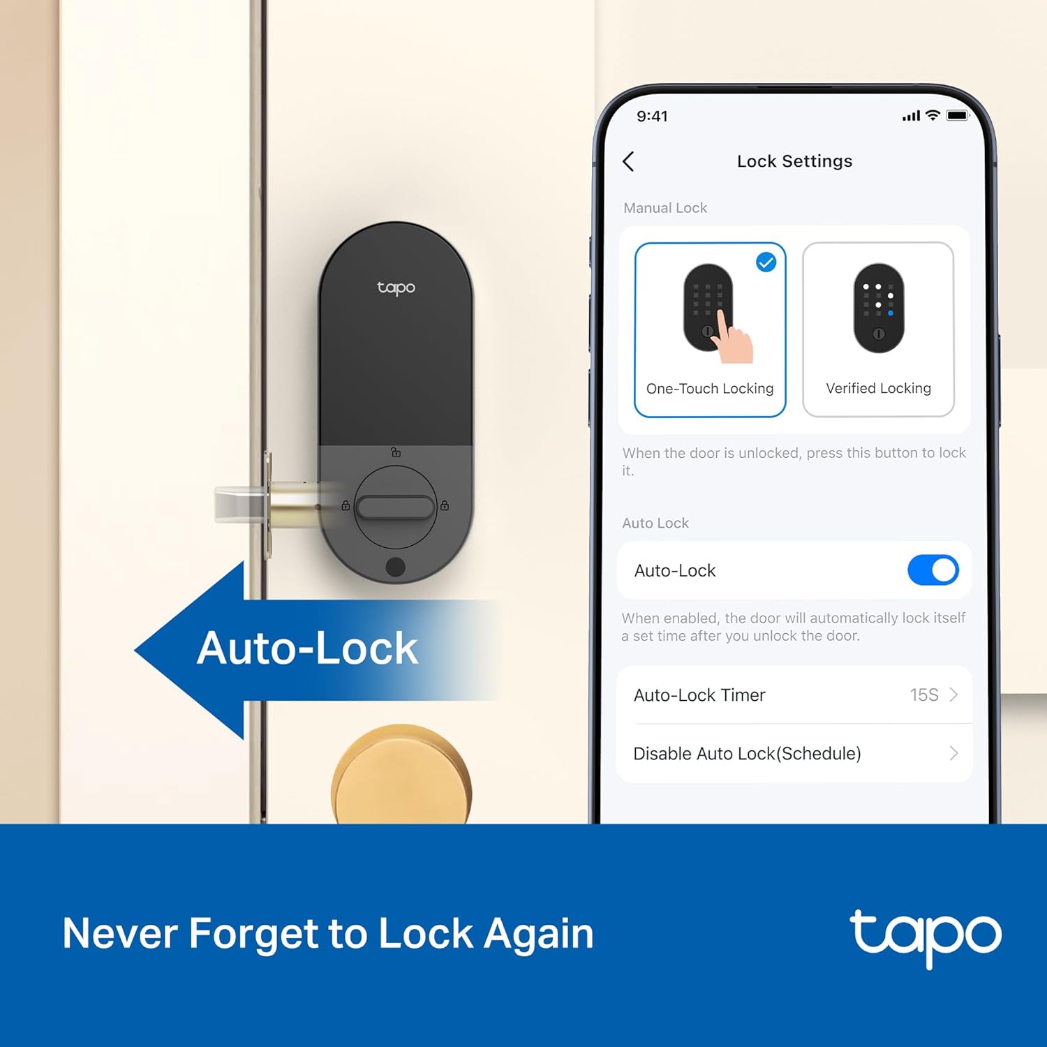 1772616295 420 Tapo Smart Wi Fi Deadbolt Door Lock – Keyless Tactile Buttons.jpg
