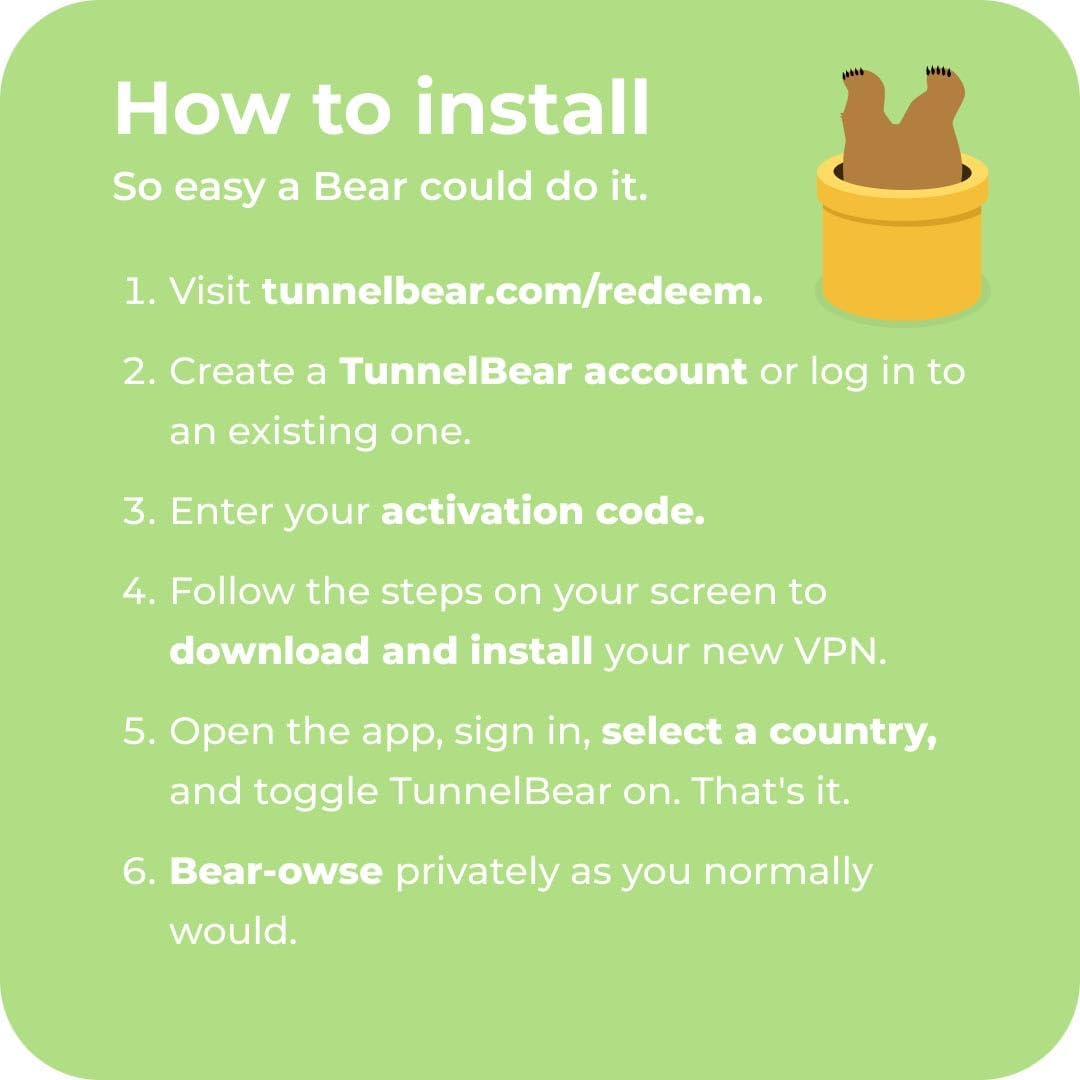 1772629898 539 TunnelBear VPN Unlimited Devices 1 Year Subscription VPN Software for Internet.jpg