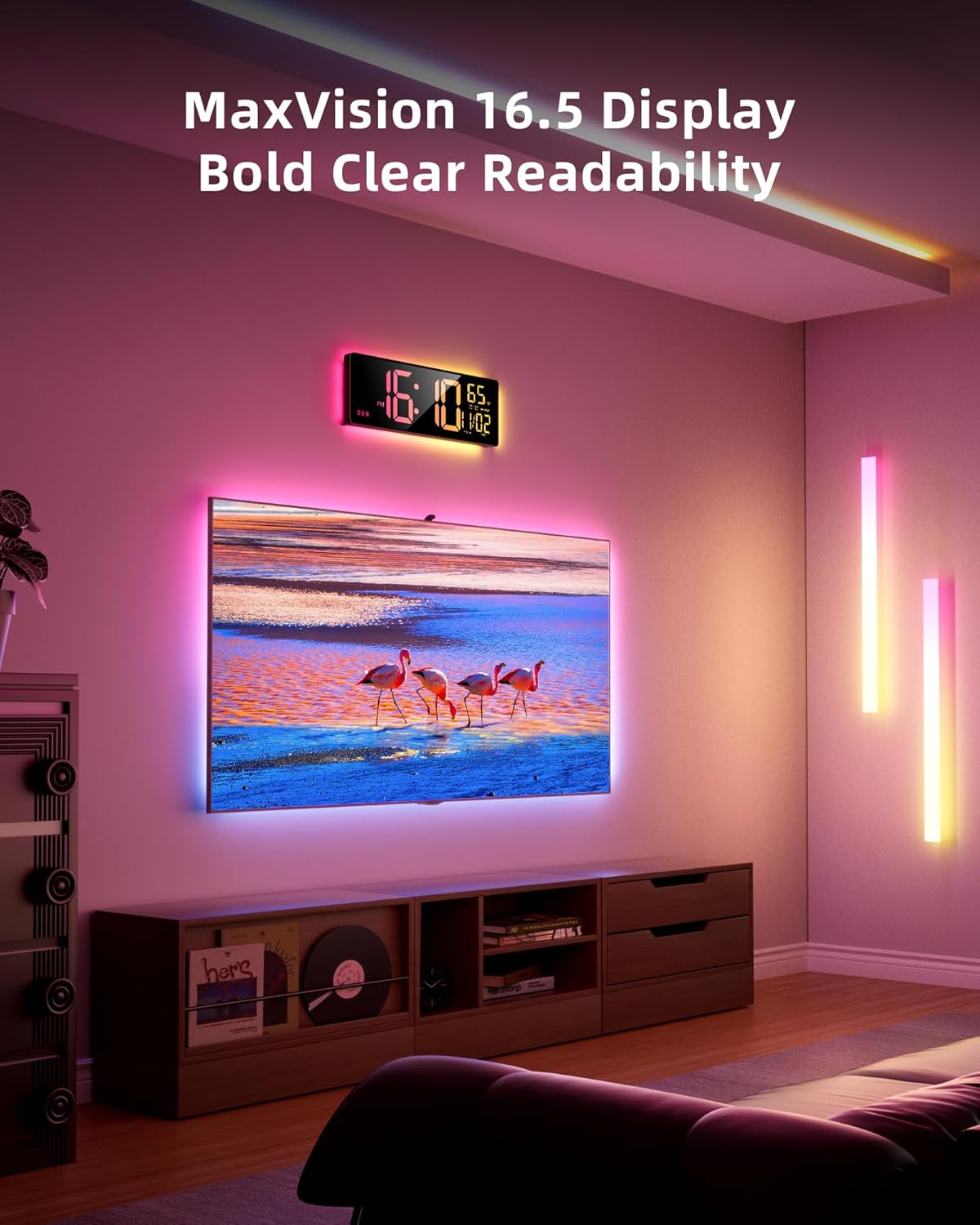 1772727801 672 Smart Digital Wall Clock with App Control 165 Large RGBIC.jpg