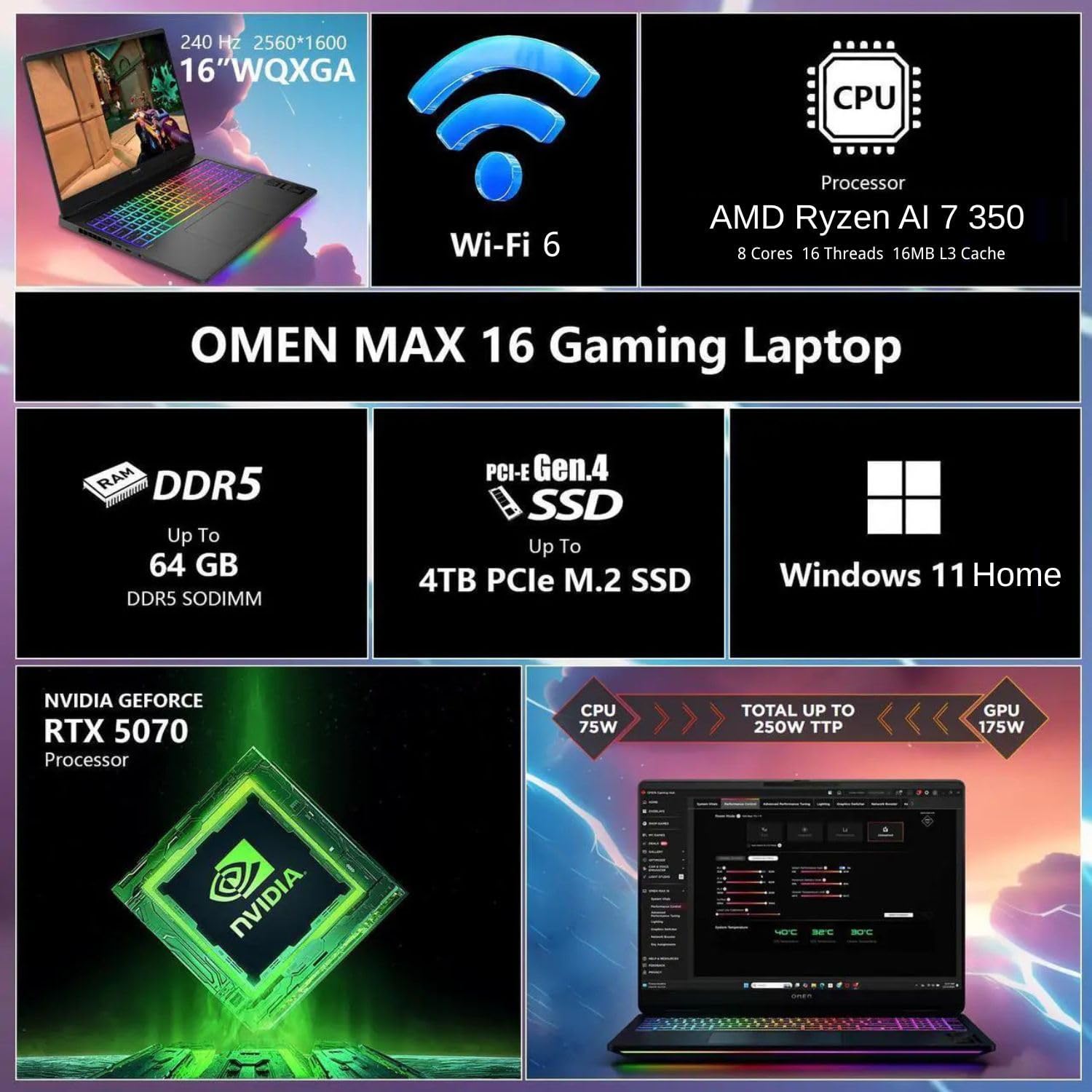 1772754286 11 HP Omen MAX RTX 5070 Gaming Laptop 16 WQXGA 240Hz.jpg