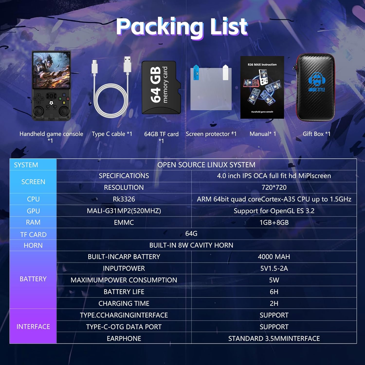 1773458095 154 R36MAX Retro Handheld Game Console Portable Retro Gaming Console 40.jpg