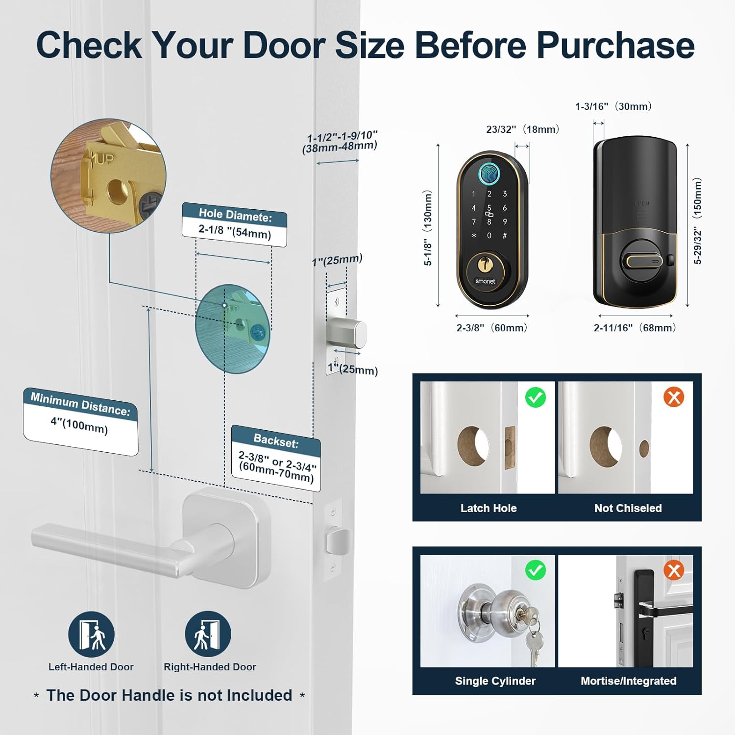 1773631957 294 Smart Keyless Entry Door Lock Fingerprint Electronic Deadbolt Touchscreen.jpg