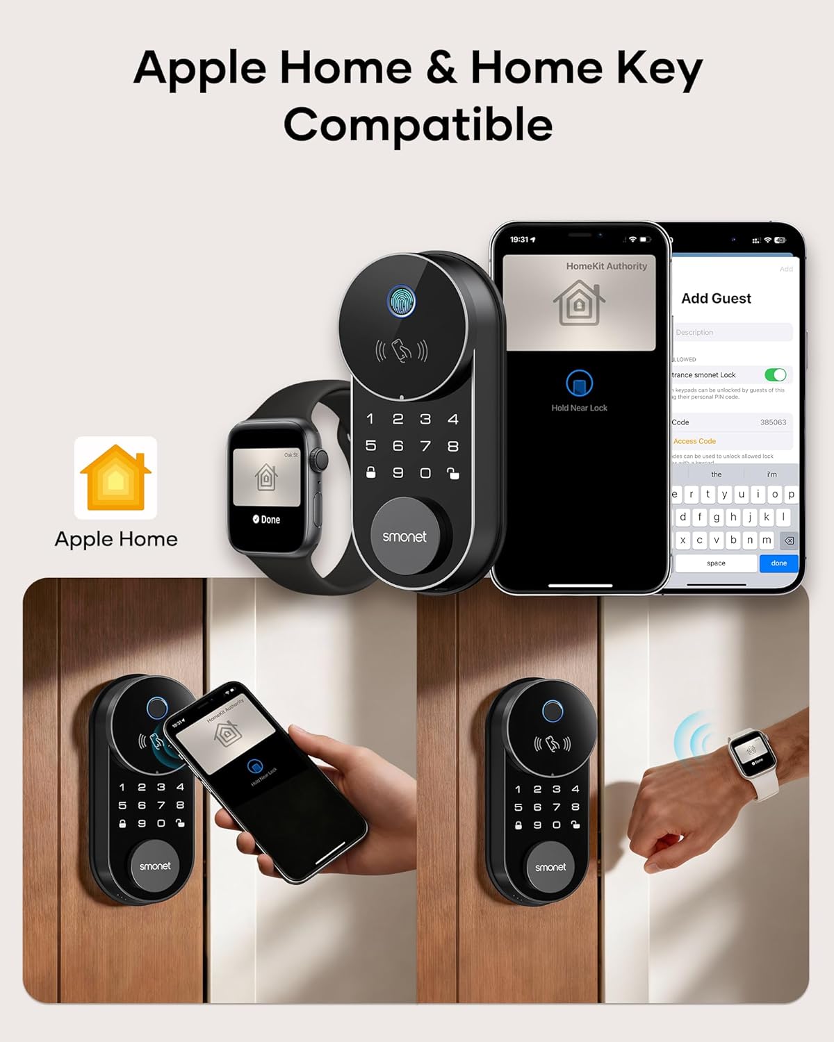 1773649817 649 Smart Lock AH1 SMONET Fingerprint Keyless Entry Door Lock with.jpg