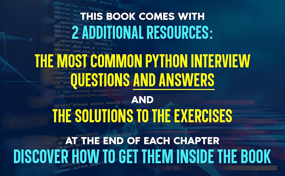 python interview questions and answers, python exercises