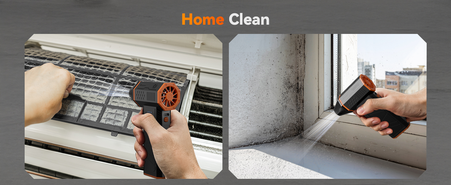 Air duster for home cleaning