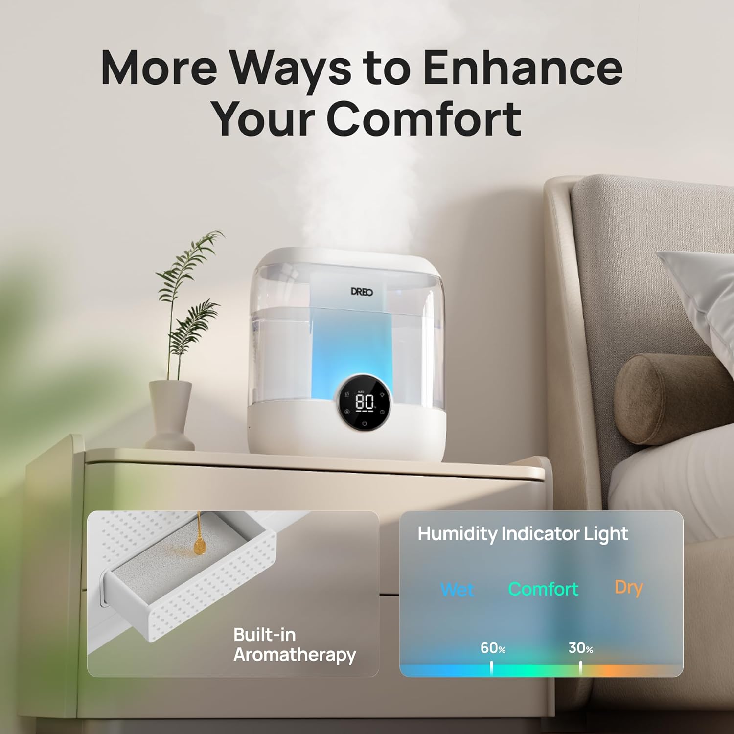 1773736935 489 DREO 6L Top Fill Humidifiers for Bedroom 60H Runtime 28.jpg
