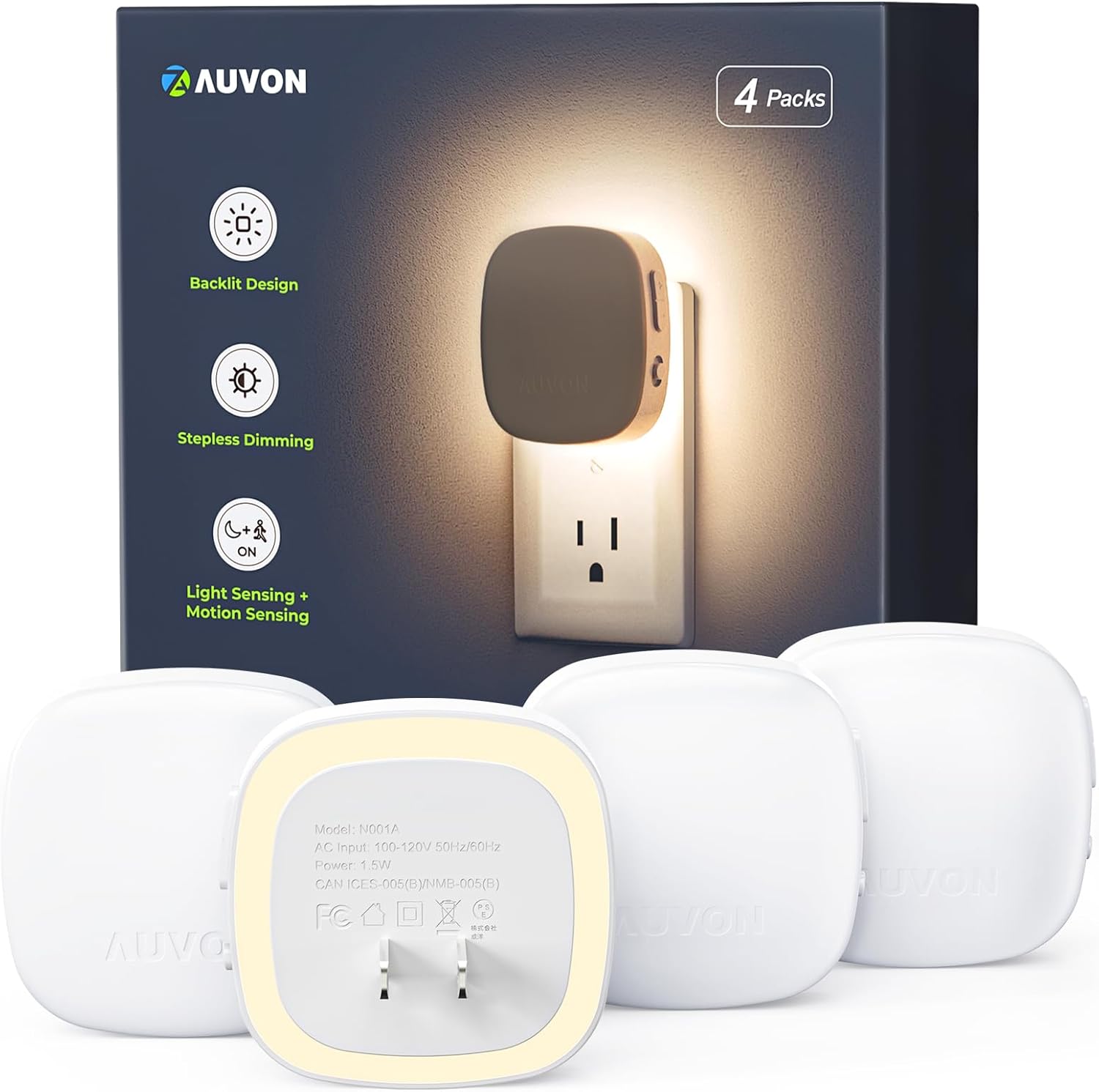 AUVON Plug in LED Backlit Night Light with Motion Sensor.jpg
