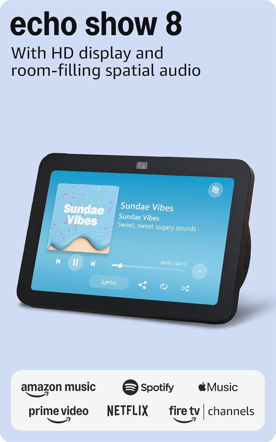 Like New Amazon Echo Show 8 With Spatial Audio Smart Home.jpg