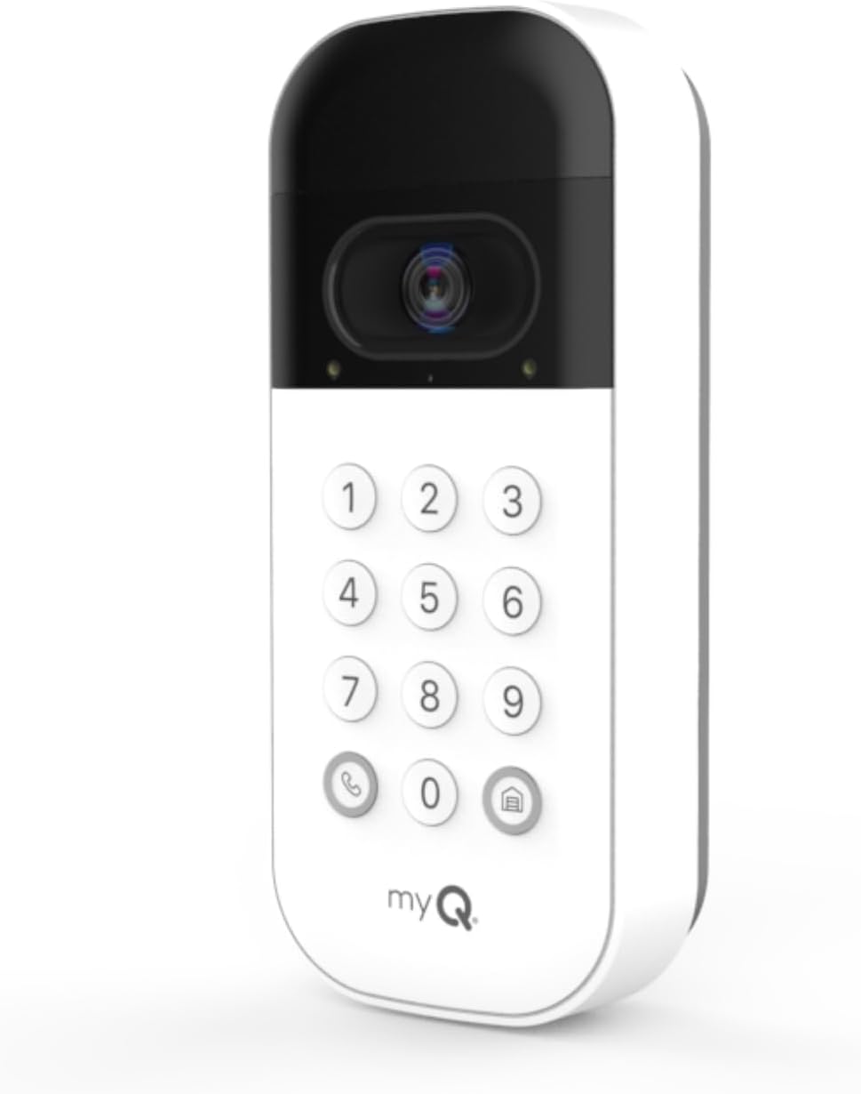myQ Smart Garage Door Video Keypad with Wide Angle CameraCustomizable PIN.jpg